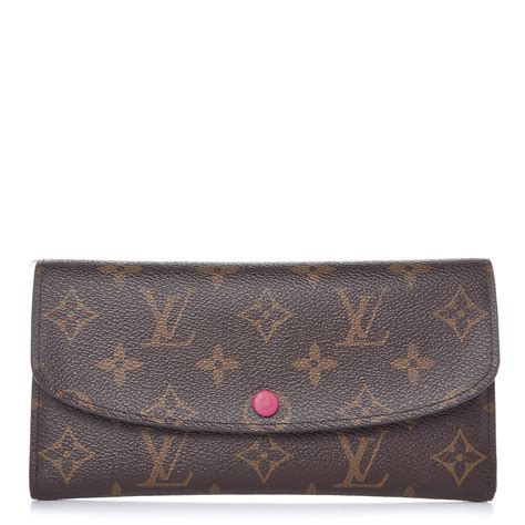 louis vuitton hot pink wallet|louis vuitton pink monogram.